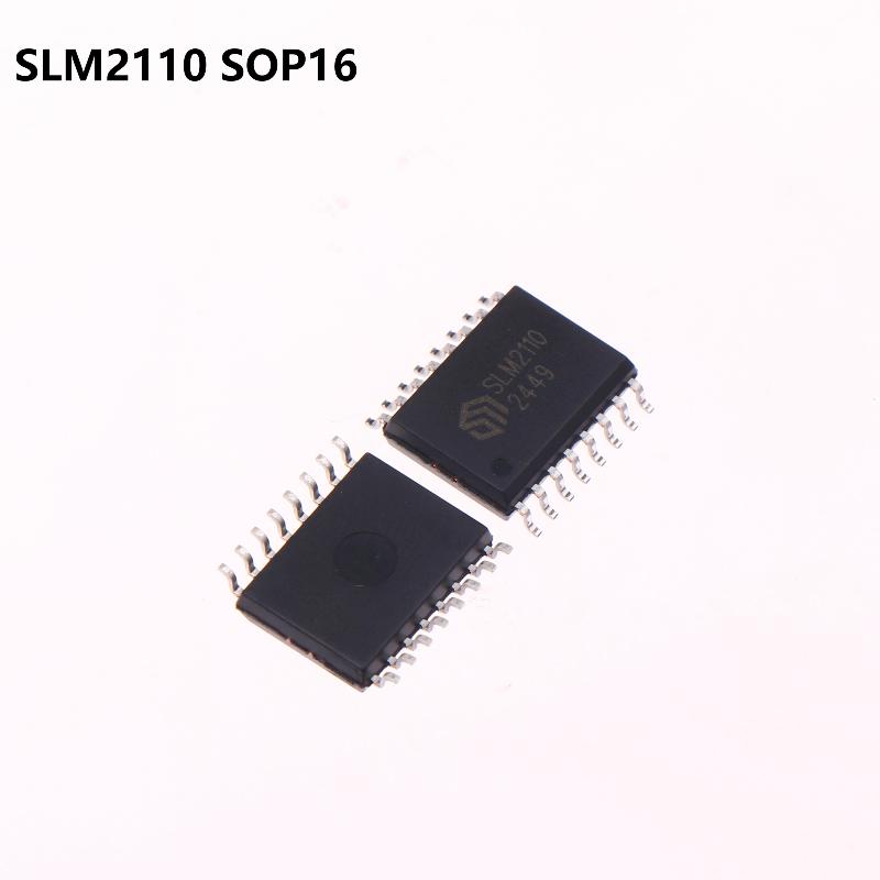 1/3/5Pcs Slm2110Cg Slm2110 Sop16 Chipset Full-Bridge/Half-Bridge Driver Ic Chip Performance Chip