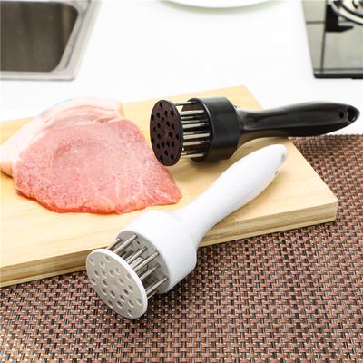 Steak Schweinekotelett Schnelle Fleischlösenadel Praktischer Edelstahl-Zartklopfer Schweinefleisch Geschmortes Hähnchenkotelett Hähnchenflügel-Zartklopfer Hammer Fleischhammer