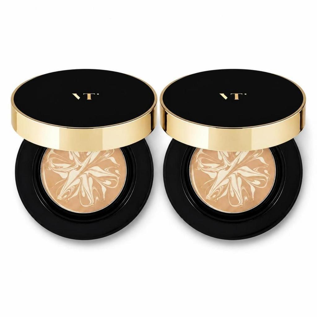 VT Cosmetics Essence Skin Foundation Pact No.21 Light Beige 12g
