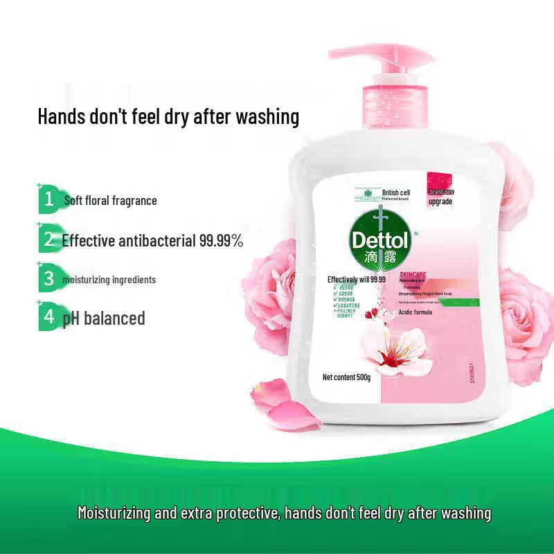 Dettol Ενυδατικό Αντιβακτηριακό Υγρό Χεριών