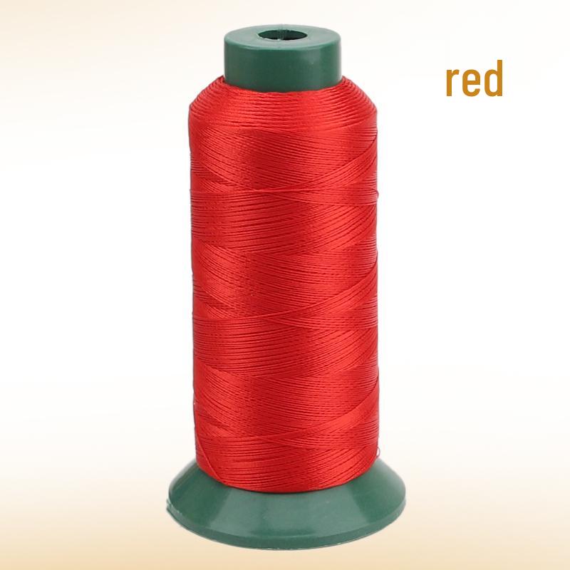 Sewing Machine & Handcraft Thread: High-Strength Mercerized Nylon for Upholstery, Leather, and Jeans