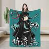 Muichiro Tokito  Blankets Fleece Awesome Breathable Throw Blanket for Bedding Lounge Autumn/Winter,