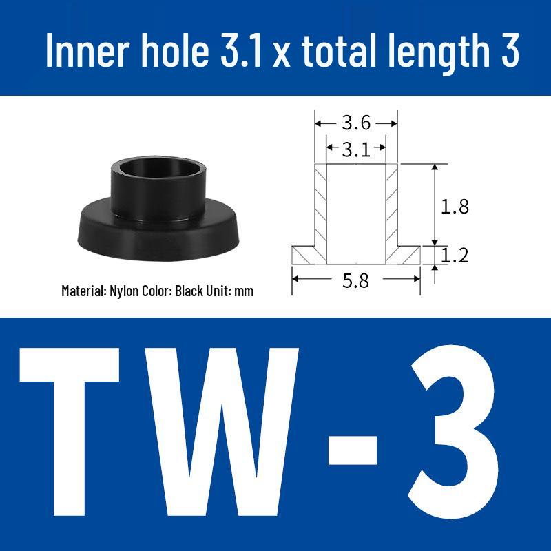 Insulating Nylon Bushings & Gaskets: T-Type, Stepped, Grooved Washers & Hinges for Window Protection