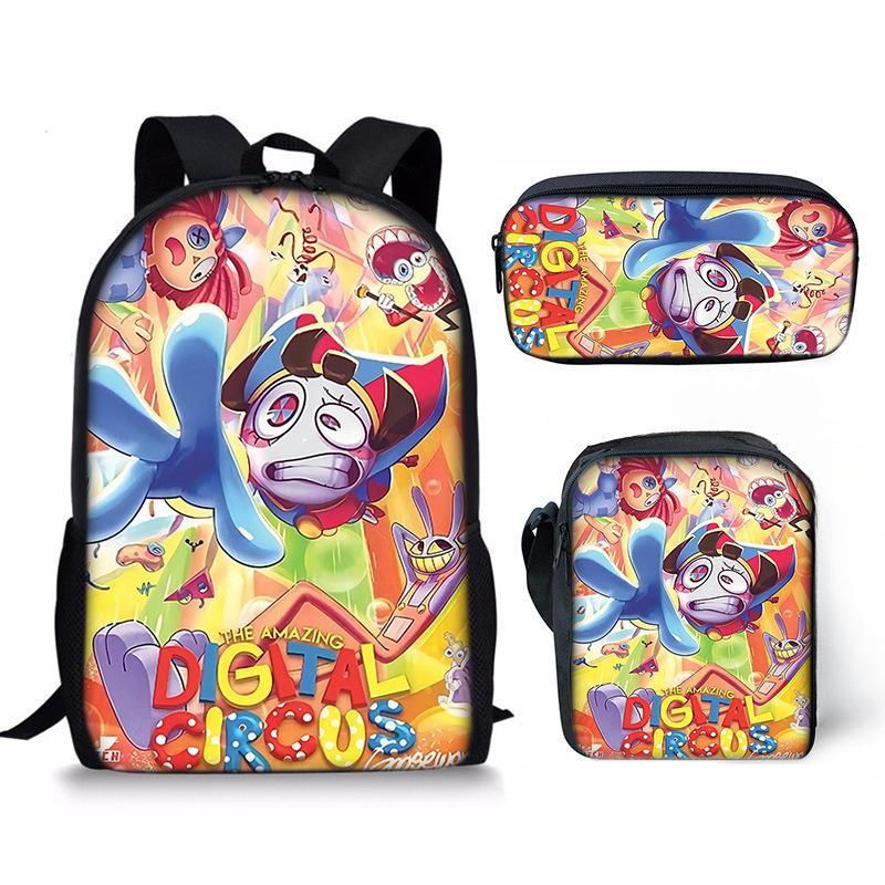 Magic Number Circus Theamazingdigitalcircus Schultasche Ranzen Federmäppchen