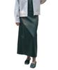 Nergy Easy Care Synthetic Leather Easy Wrap Black Maine F Skirt, Women's, NJC14230, (01),