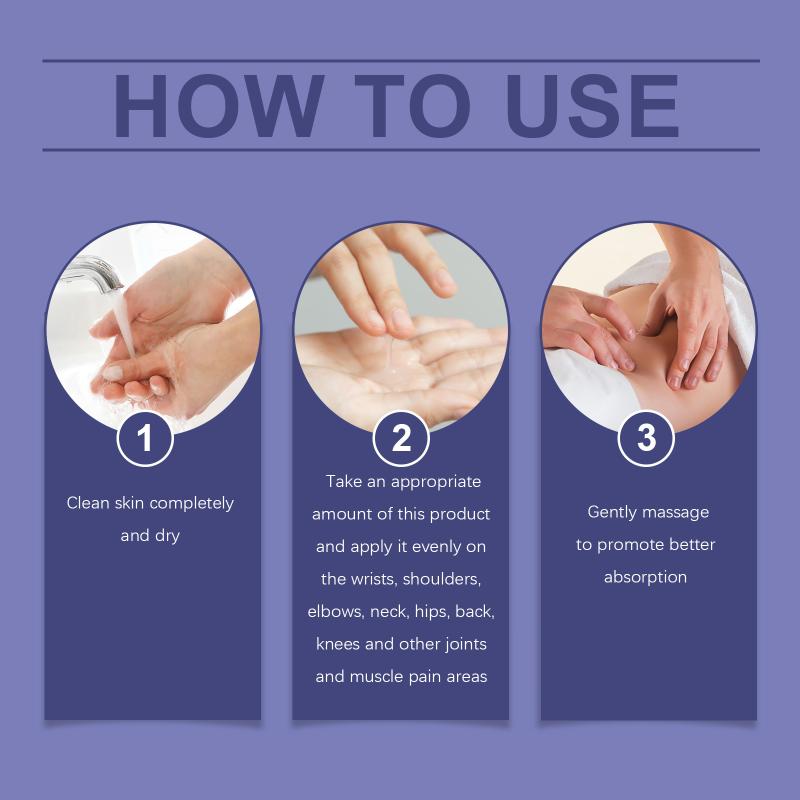 Pain Relief Oil Relieves Joint And Muscle Pain Apply And Massage Onto Legs And Lower Back To Improve Flexibility