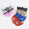 Gold Glitter Venetian Fox Masquerade Mask