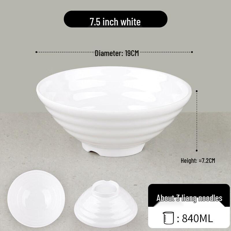 

Shatterproof Melamine Commercial Noodle Bowl
