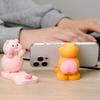Resin Cartoon Phone Holder - Creative Small Ornament Figure