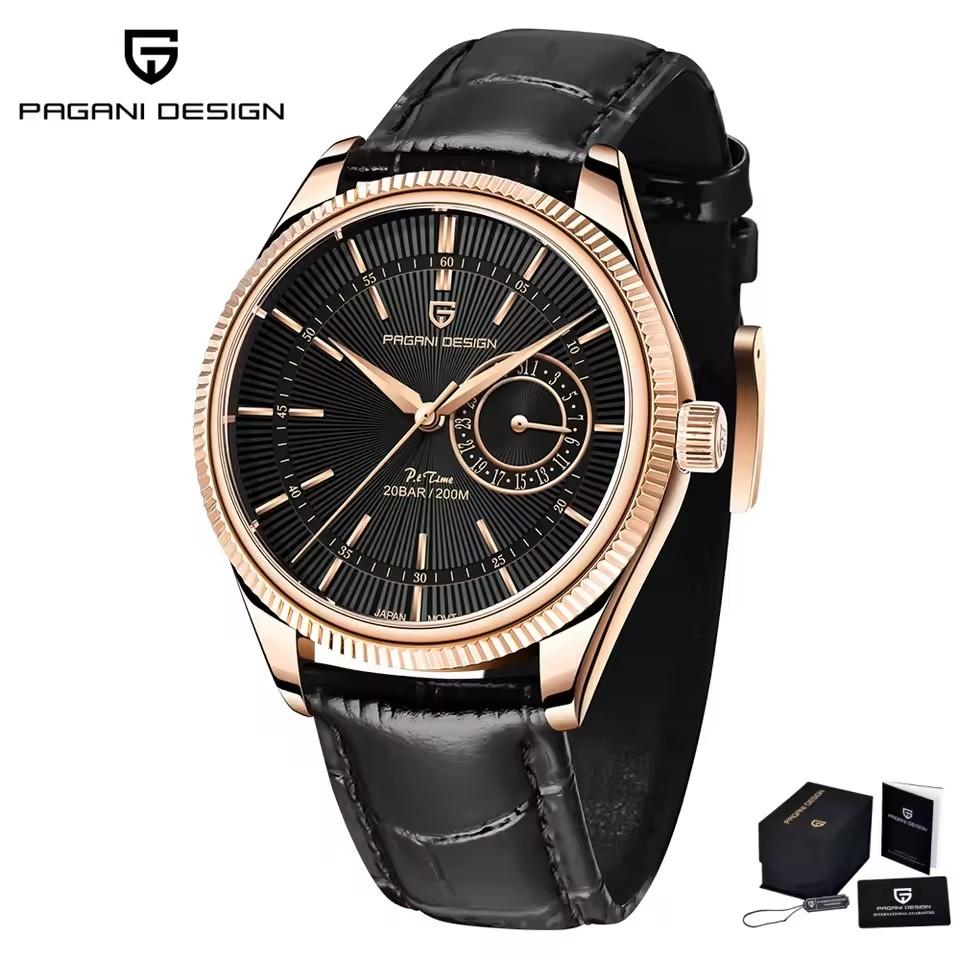 PAGANI DESIGN V2 40MM Business Simplicity fashion Men Quartz Wristwatch Diver Watch Men Gift Date Clock Watch For Men