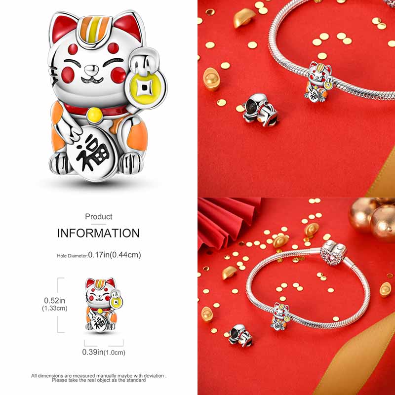 925  Silver Plated Elephant Sunflower Devil Eyes Christmas Tree Snowflake Charms for Women DIY Jewelry Anniversary Gifts