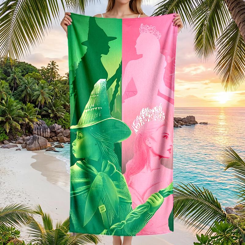Fashion Beach Towel: Ideal for Summer Adventures Soft, Absorbent and Quick Drying Suitable for Swimming and Bathing