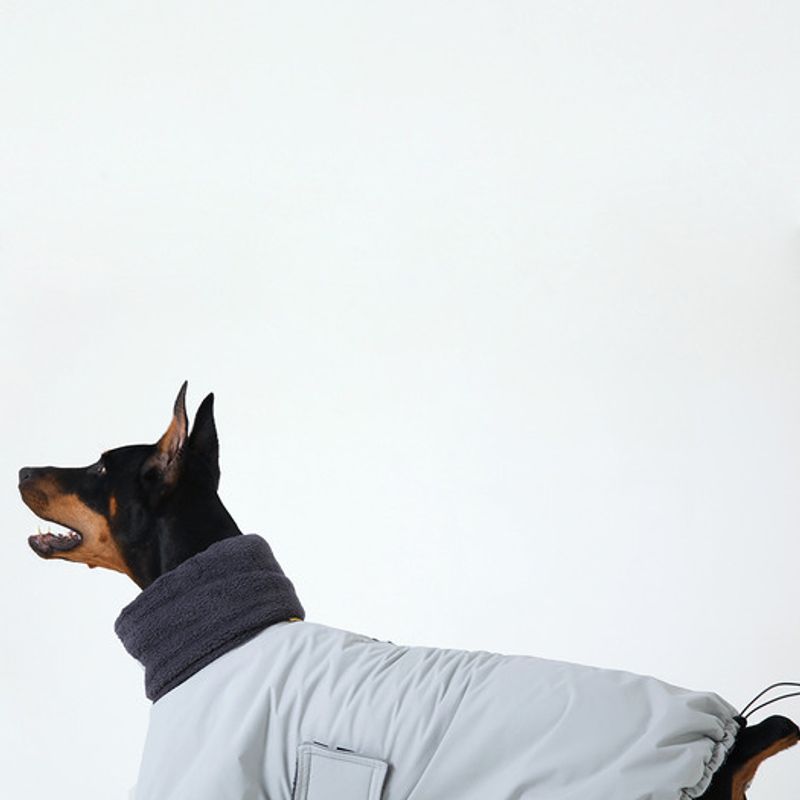 DR.BREEDS Reversible Dumble Jumper Doberman Pinscher Gray