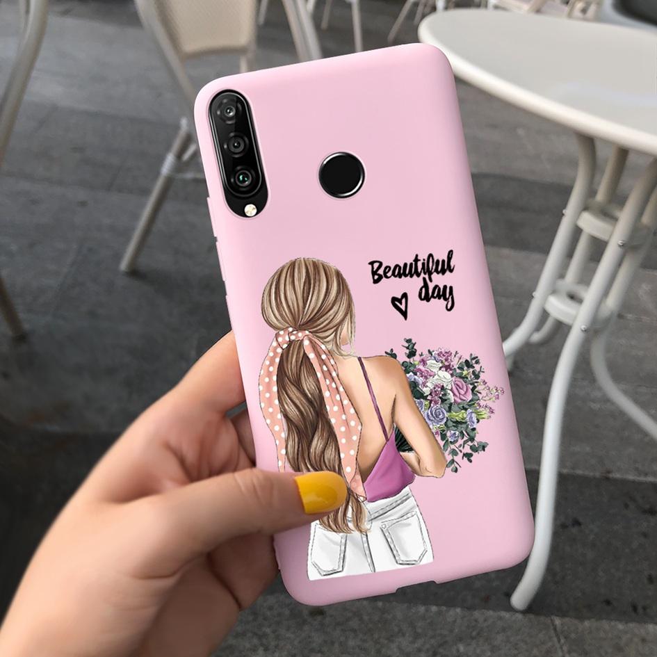 For Huawei P30 Lite Pro Case Fashion Girls Butterfly Bees Soft Fundas For Huawei P30 Pro VOG-L29 ELE-L29 P 30 Lite P30lite Coque