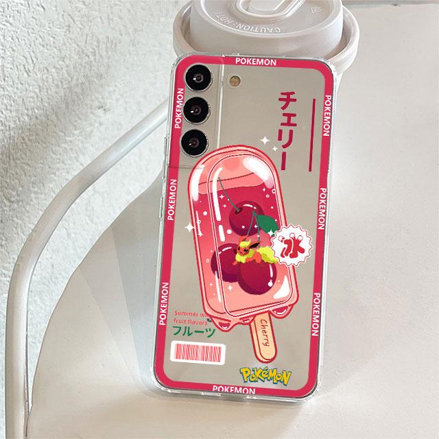 

Прозрачный чехол Pokemon Gengar для Samsung Galaxy S22 S20 FE S21 S10 S9 Plus Note 20 Ultra 10 Lite, прозрачный чехол для телефона Samsung Note 8