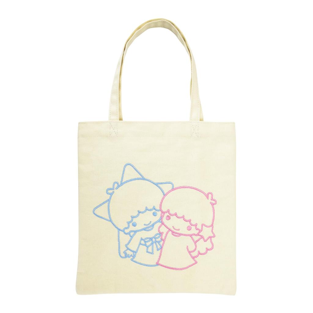 Marimo Craft Little Twin Stars Embroidered Mini Tote Bag SRSJ-1064