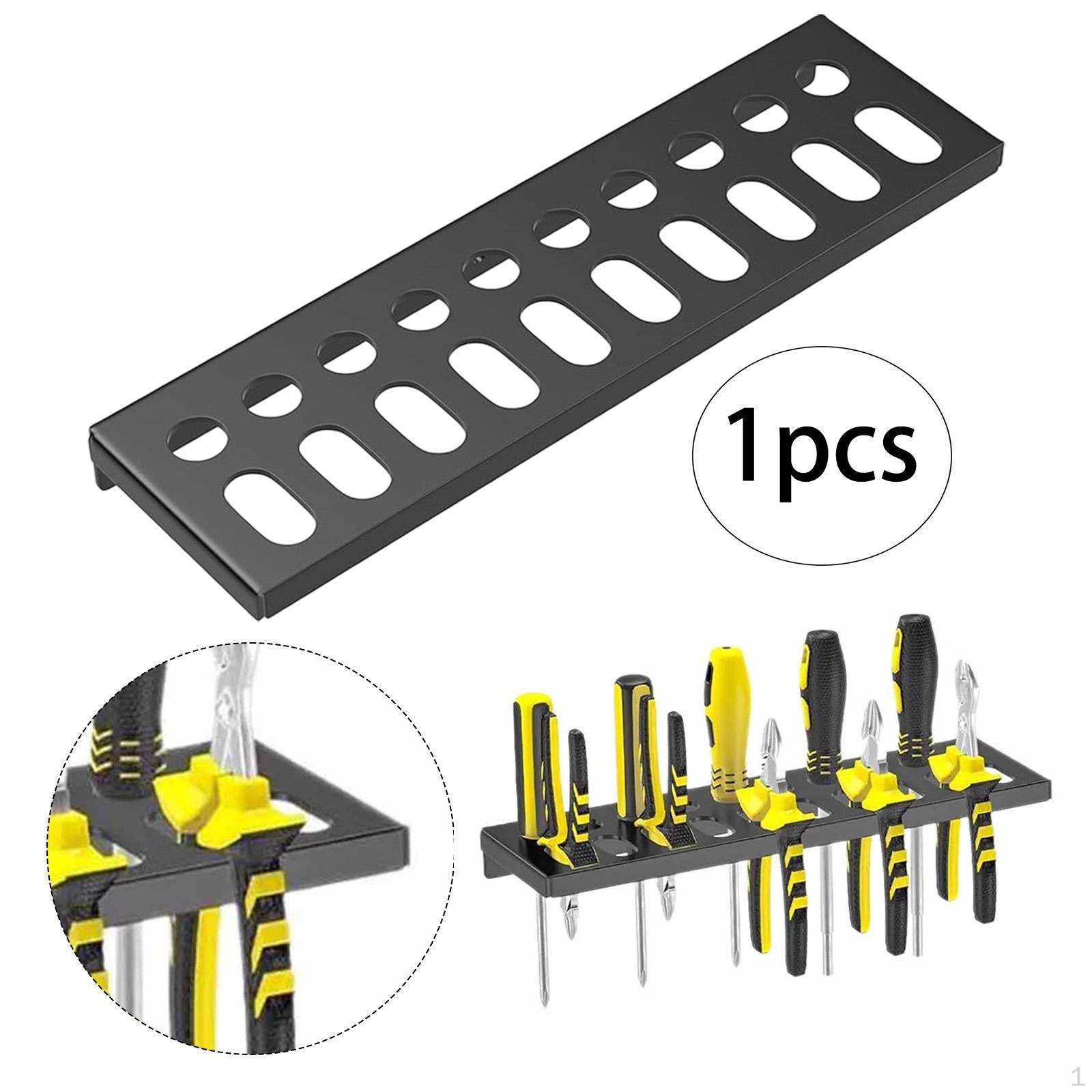 

Органайзер для отверток Стойка для хранения плоскогубцев Полезная полка Настенный Многофункциональный Компактный