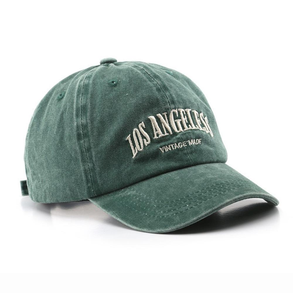 

Fashion Cotton Baseball Cap Unisex Retro Casual Snapback Hats Baseball Hat зелений
