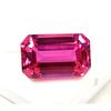 Excellent Pink Sapphire Emerald Cut 24-26 Ct Certified Loose Gemstone