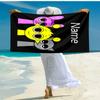 Personalized Customized Proof Beach Towel with Sprunki Themed Pattern - Soft, Absorbent,quick-drying,perfect Swimming,camping&bathing