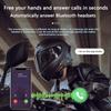 C63 Fone de Ouvido Bluetooth 5.4 à Prova d'Água para Capacete de Motocicleta Chamada Viva-voz Fones de Ouvido com Redução de Ruído à Prova d'Água