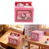 Hello Kitty Cartoon Resin Piggy Bank With Handcrafted Painting For Kids Gifts