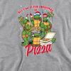 Teenage Mutant Ninja Turtles Mens Pizza Christmas Hoodie