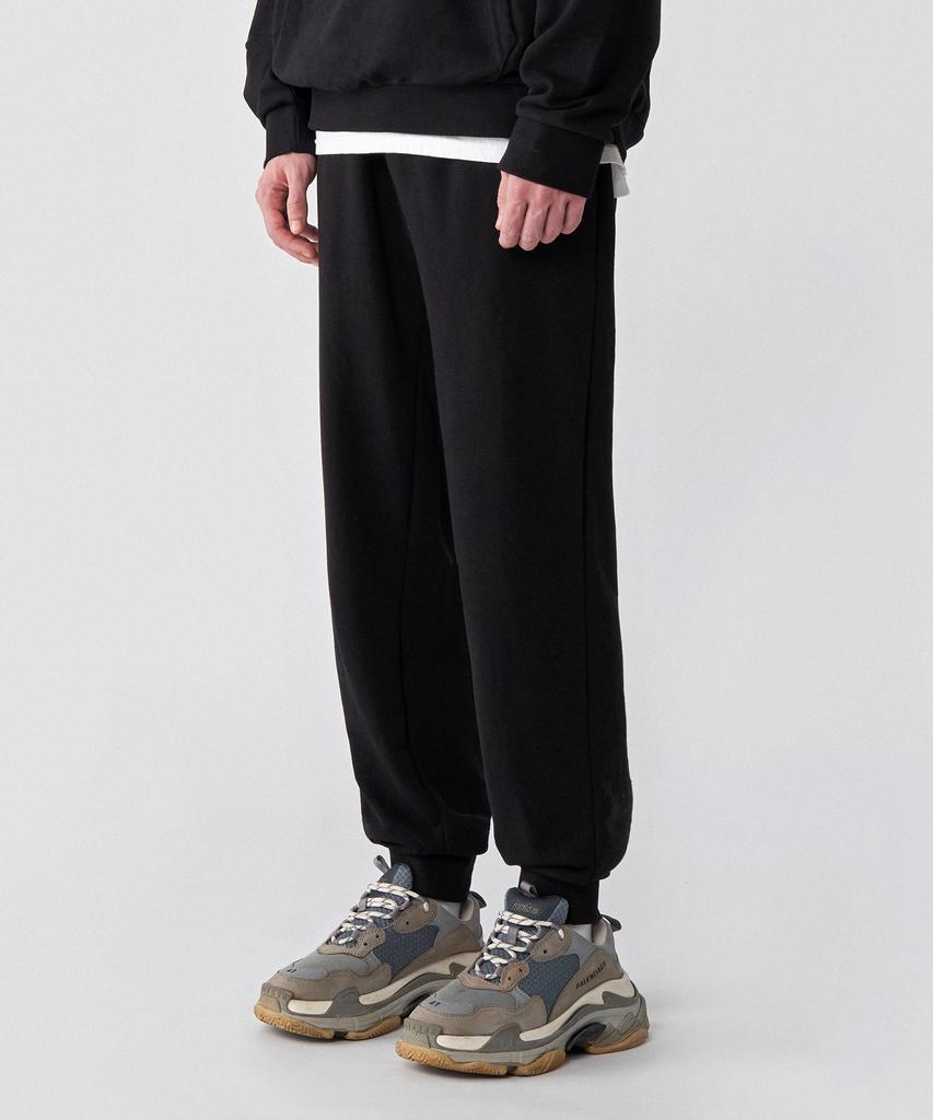 UNTAPPED STUDIO Basic Fit Soft Terry Sweat Jogger Training Pants Ivory