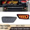 Red LED Rear Bumper Taillight Brake Light for Jeep (1 Pair, ABS Material)