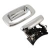 Tailgate Handle Trim Bezel Cover 15228541 Chrome Tailgate Handle Frame for 1500 2500 3500 HD Classic Models
