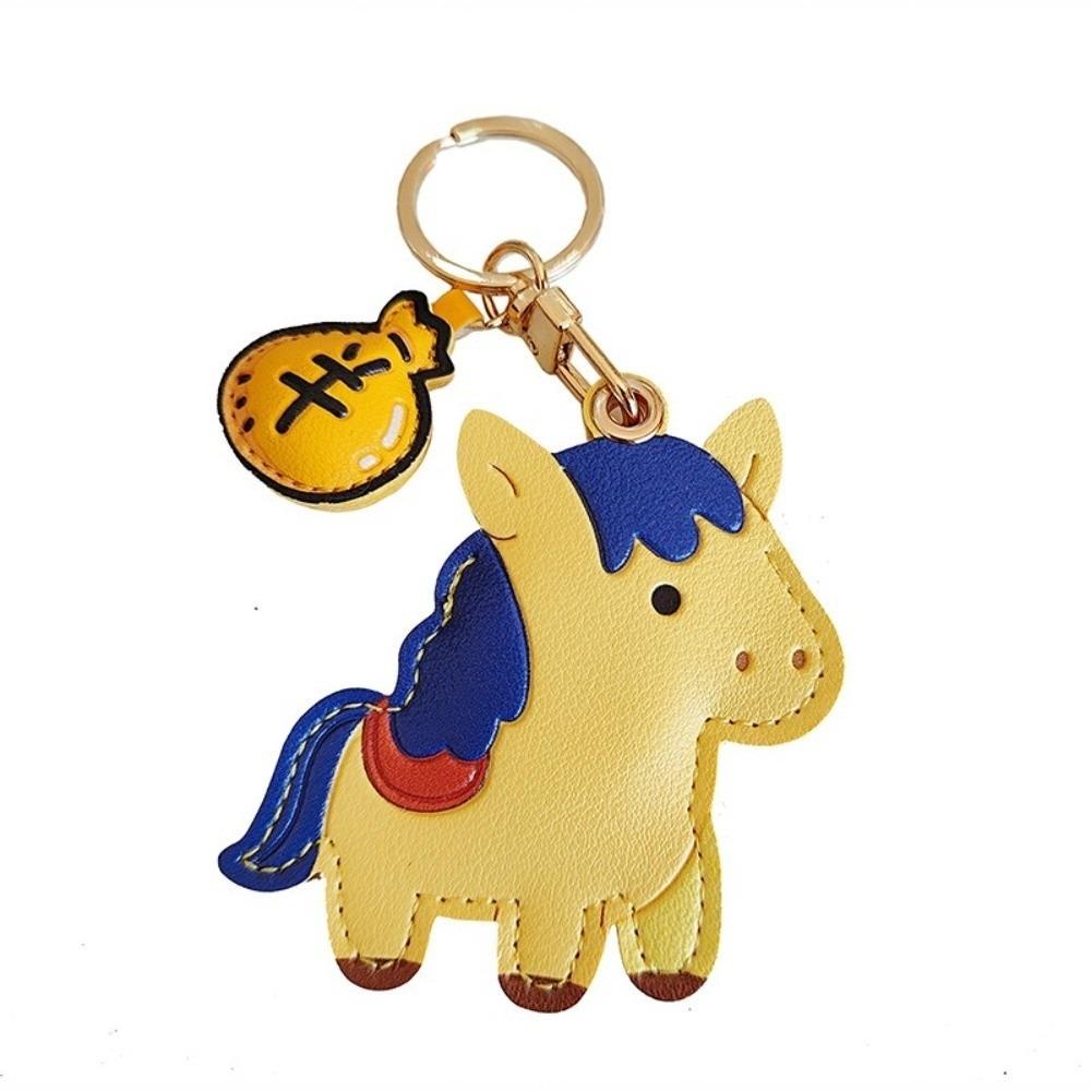 

Год Лошади Брелок Лошадь Кожаный Брелок Лошадь Уникальный Кулон Лошадь Домашний Декор Style A Yellow