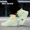 Kids Casual Sneakers Girls Boys Strap School Shoes With Cushioned Sole Age 7-16 Years