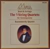 LP Record JUAN CRISSTOMO DE ARRIAGA  RASOUM  The 3 String Quartets  Die 3 Strei 4120541 Philips 1983 Europe Classical Used