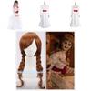 Bezaubernde Annabelle Creation Halloween Horrorpuppe Weißes Kleid Für Mädchen Und Erwachsene