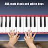 Beginner's 32-Key Melodica, Comfortable for Music Education, Safe and Non-Toxic, Suitable for Elementary and Kindergarten Students (Red)