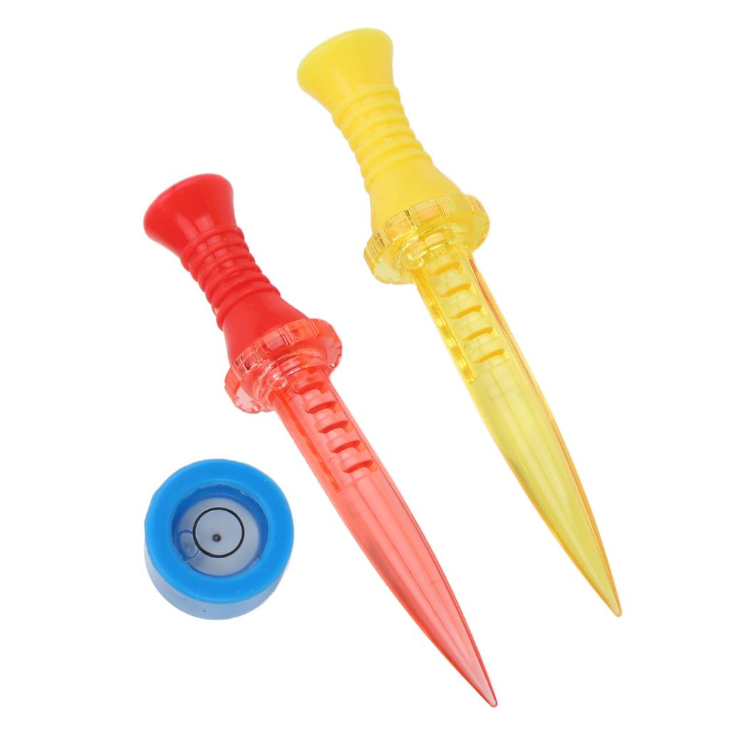 Suporte Magnético de Tee de Golfe de Plástico com Altura Ajustável e Nível para Tapete de Prática de Driving Range