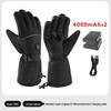 Unisex Electric Heated Gloves for Cold Protection: Rechargeable, Thickened for Outdoor Skiing & Cycling