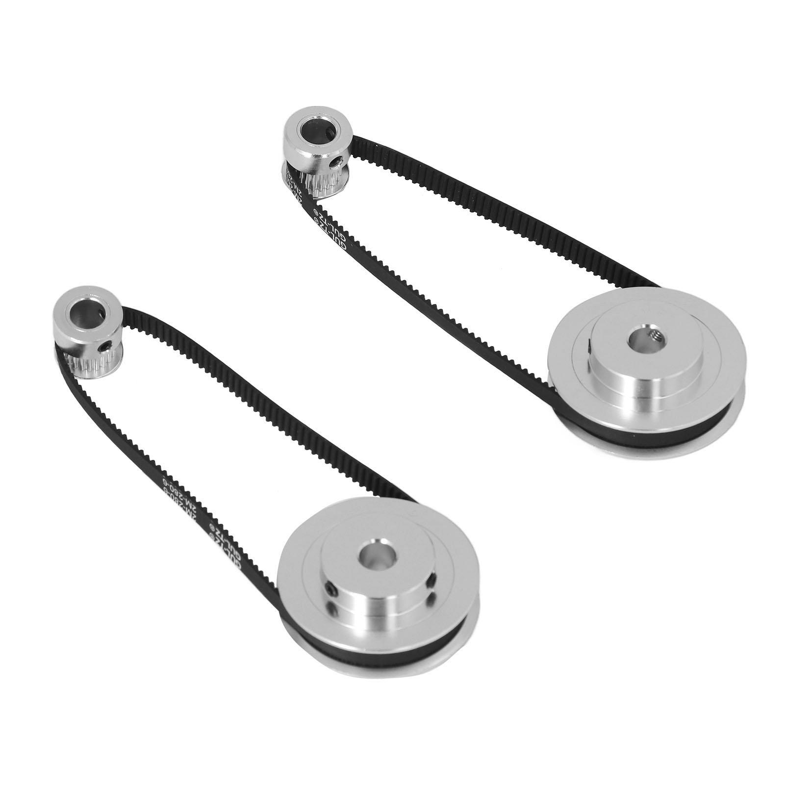 

Комплект шкивов ГРМ 20 зубьев 60 зубьев алюминиевое синхронное колесо с длиной 280 мм и шириной 6 мм