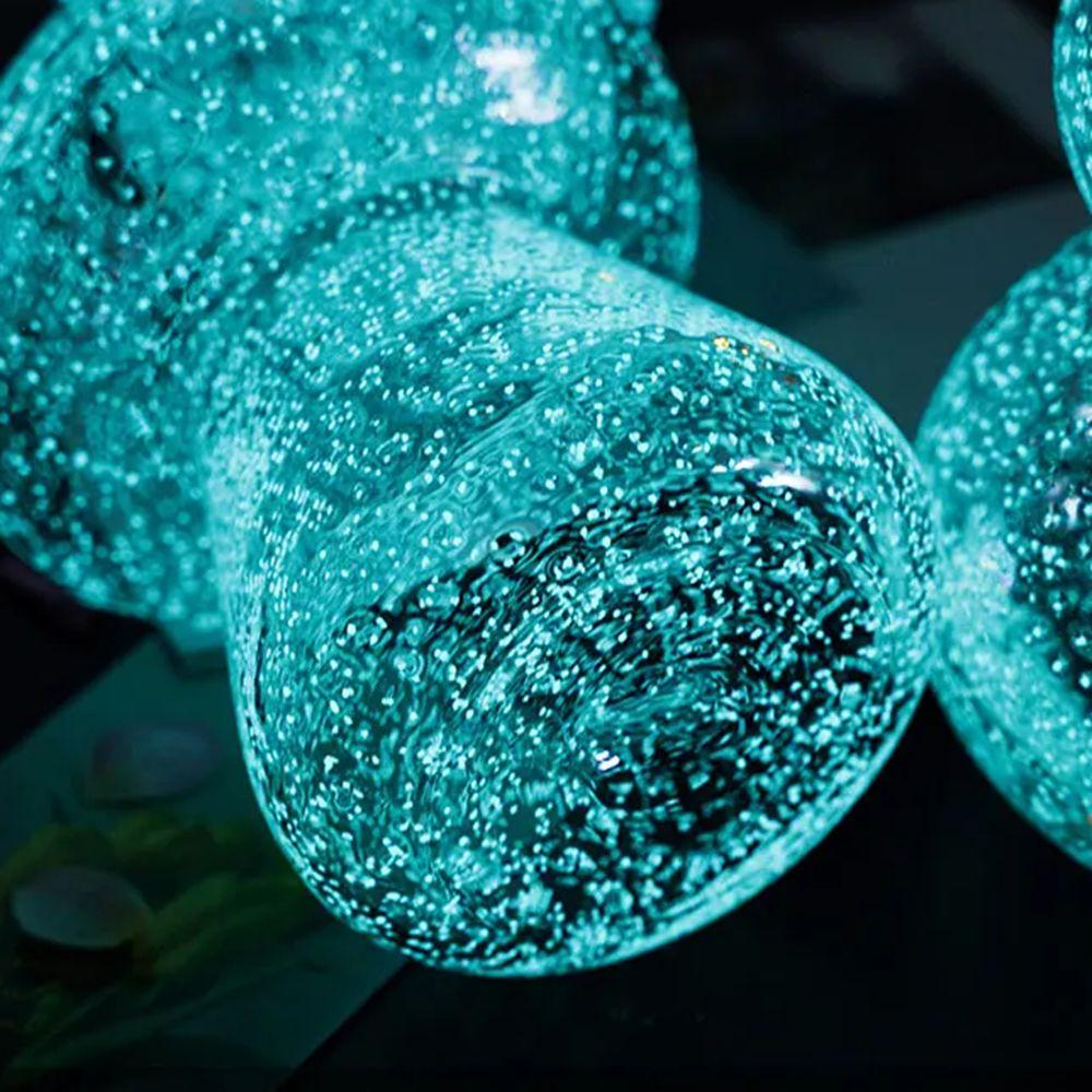 Ins Dreamlike Fluorescent Vase Exquisite Glow-in-the-dark Luminous Glacier Vase Unique Transparent Mushroom Vase