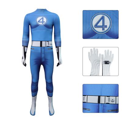 Halloween kostým Fantastická čtyřka 2cosplay Pan. Fantastický overalový cosplay kostým Neviditelné ženy Thunderbolt