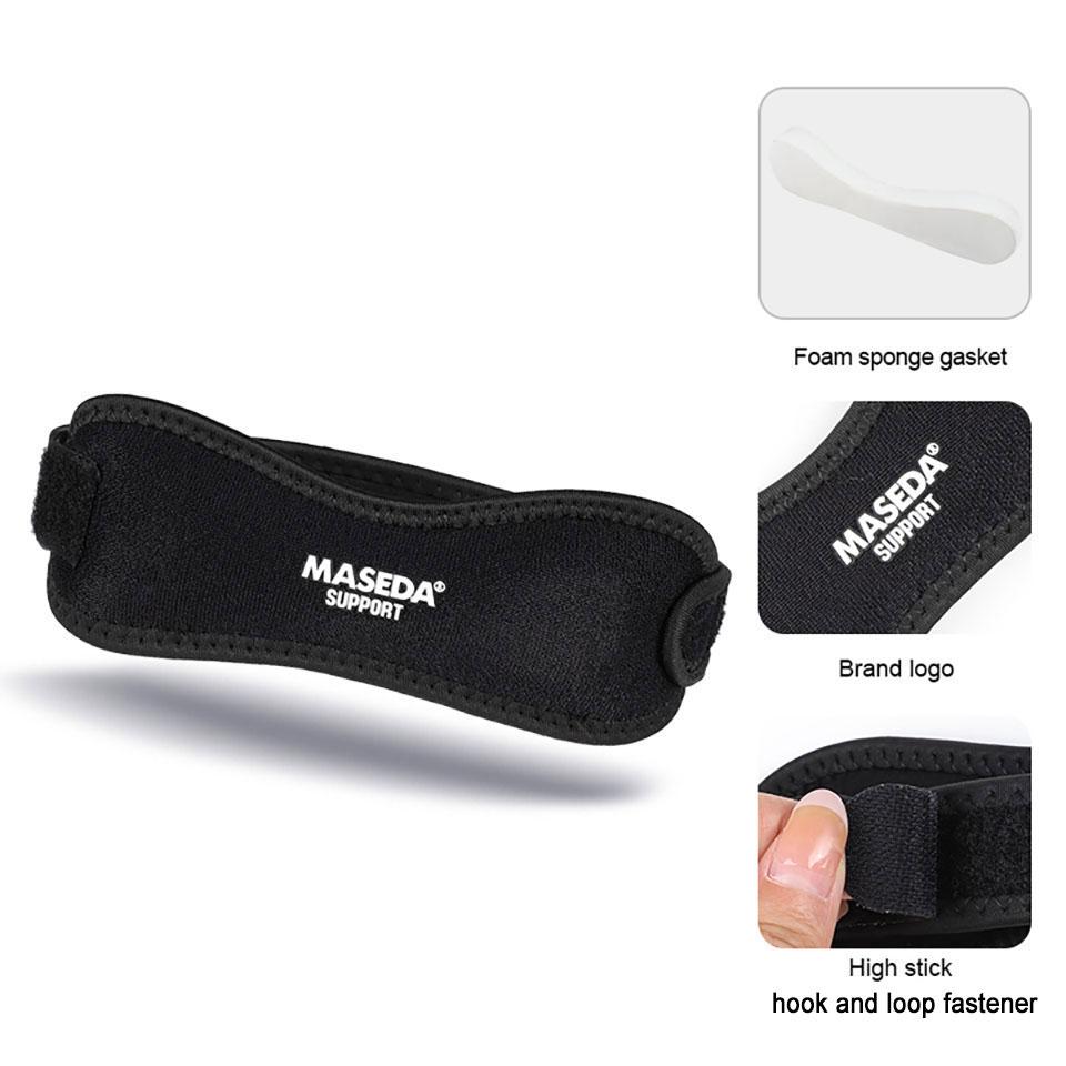

1 PCS New Knee Patellar Tendon Knee Support Strape Brace Adjustable Shock Absorption Compression Knee Pad Sleeve for Basketball чорний
