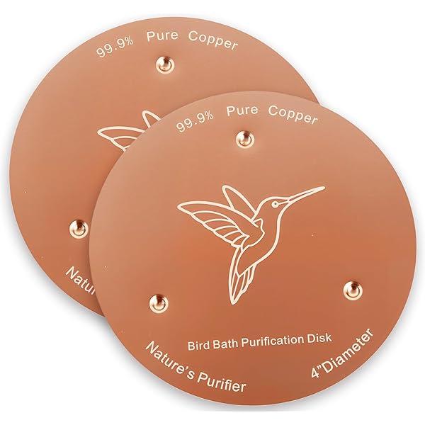 New Arrival Copper Bird Bath Cleaner Disk