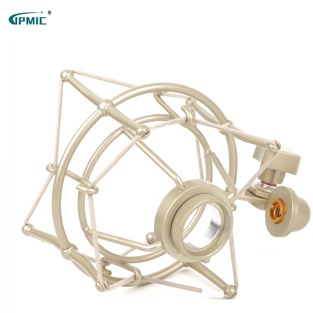 Professional Mic Microphone Metal Shock Mount for Professional Microphones, Suitable for U87,TLM102,103,107;KMS105,M147,149