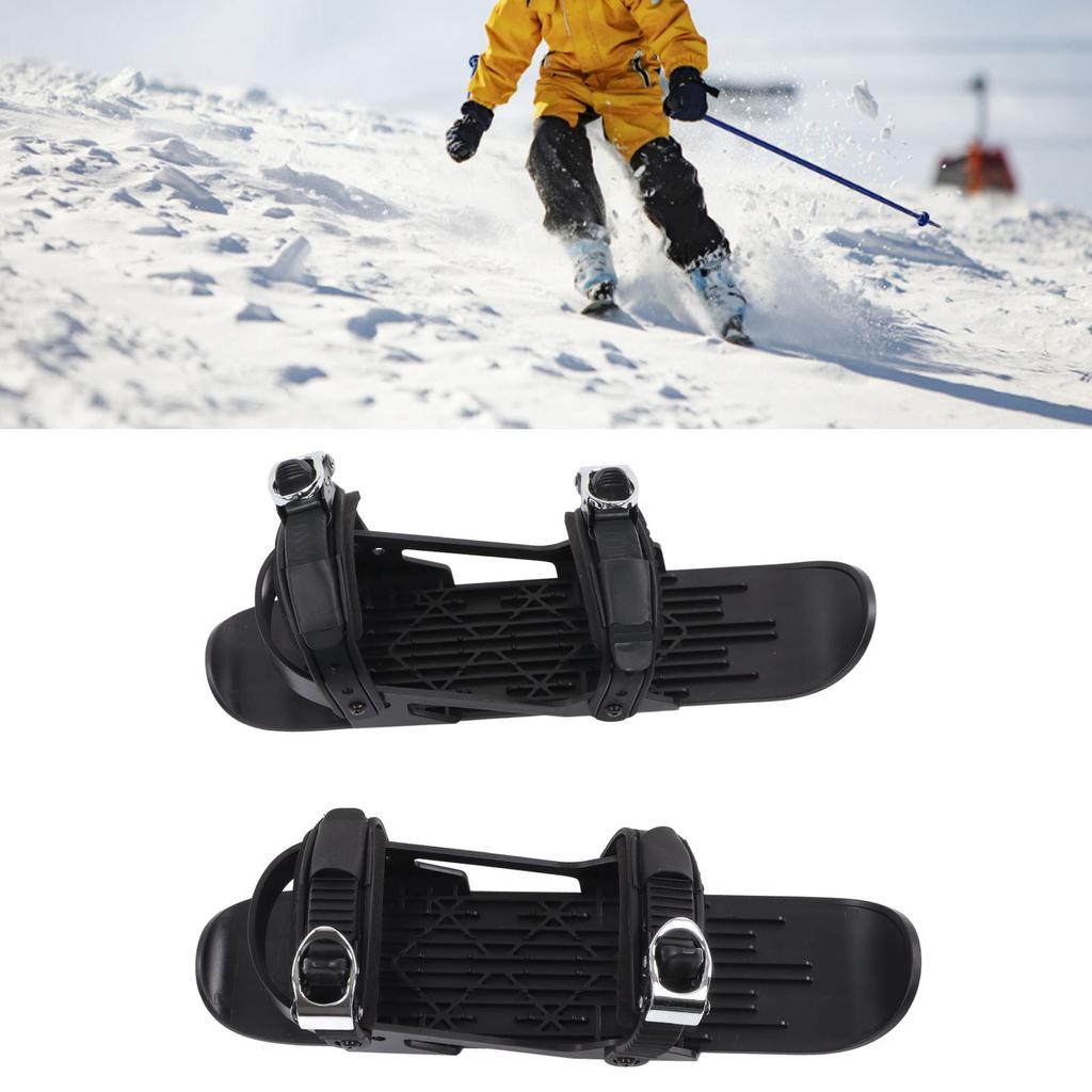 Ski Skates   Ski Shoes Adjusable Skiboards Attach to Skis Boots For Downhill Slopes Winter Sports for Children