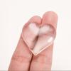 10-50pcs 6-30 mm Heart Shape Flat Back Glass Cabochon Transparent Clear Crystal Cabochon Cameo For Diy Jewelry Making Supplies