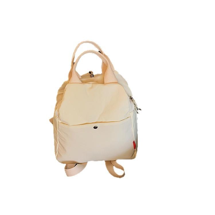 Schoolbag New Macaron Backpack Multifunctional Lightweight Dopamine Casual Fashion Commuter Versatile Portable Shoulder Bag