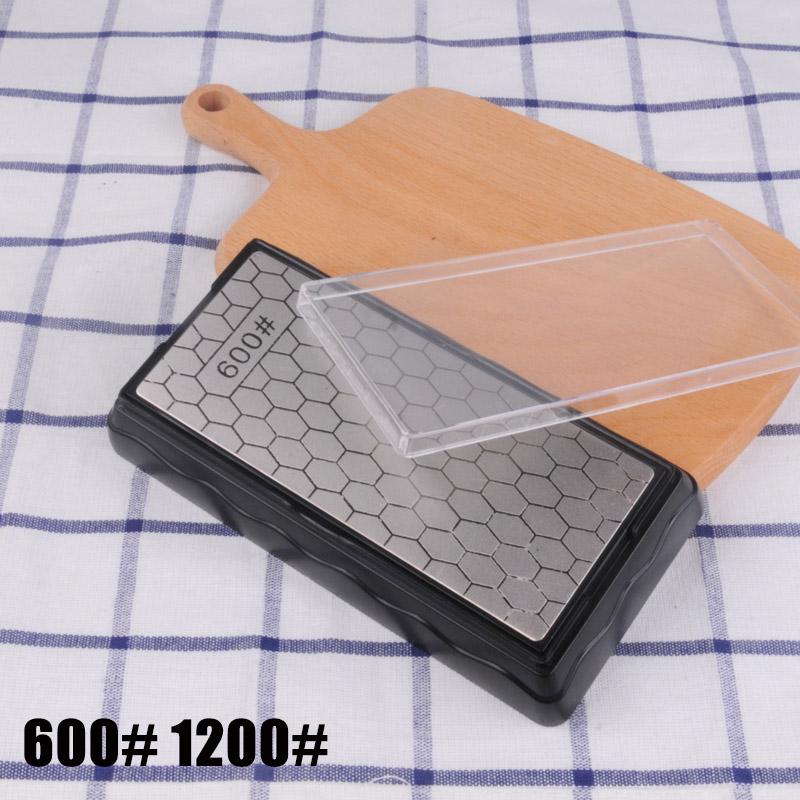 400 1000 1200 Grit Diamond Kitchen Knife Sharpener Professional Sharpening Stone Sharpening for a Knife Fine and Coarse Grinding