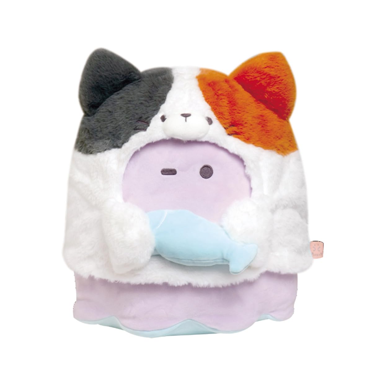 

Obakenu Plush Toy L Calico Cat