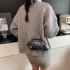 Acrylic Mango Evening Bag 2025 New Candy Color Box Bag Women's Versatile Chain Crossbody Bag Trendy
