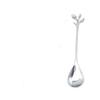 1 Pcs Alloy Gold Shaped Leaves Silver Copper Coffee Forks Fork Kitchen Cutlery Dining Room Snack Bar Sweet Dinner Set 12cm